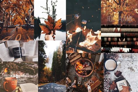 Autumn Collage Laptop Wallpapers Wallpaper Cave