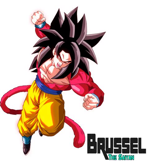 Download it free and share your own. Full Power Super Saiyan 4 Goku by BrusselTheSaiyan on DeviantArt