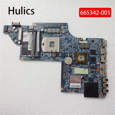 Hulics Original For Hp Laptop Mainboard 665342 Fit For 665342 001 Dv6
