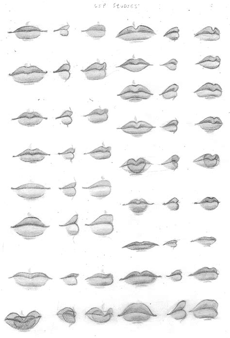 Lips By Chibiki On Deviantart Lips Drawing Drawing People Drawings