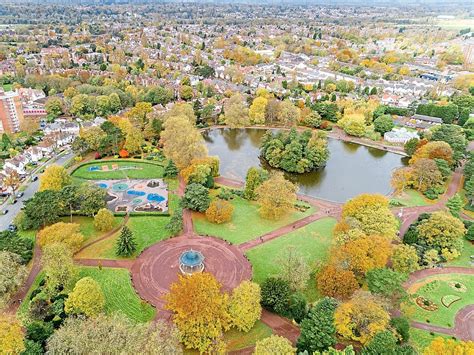 Wolverhamptons West Park Snapped From The Skies In Picture To Feature