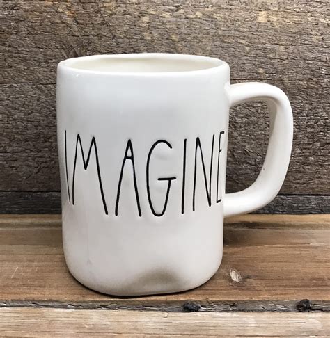 Willing to bundle to help you save on shipping! New Rae Dunn by Magenta "IMAGINE" Mug | Rae dunn, Rae dunn ...
