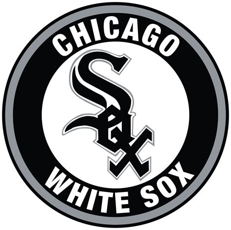 Chicago White Sox Circle Logo Vinyl Decal Sticker 5 Sizes Sportz