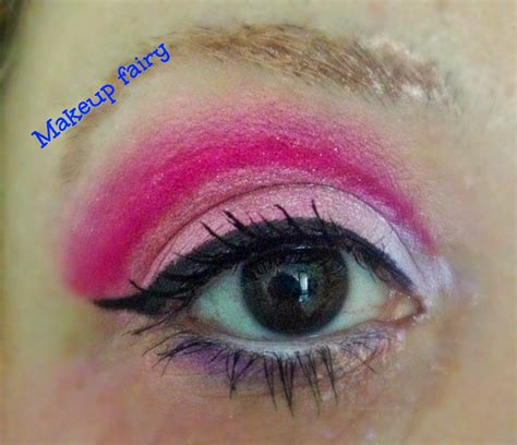 Eye Makeup Look Fuchsia Cut Crease Pink Dream