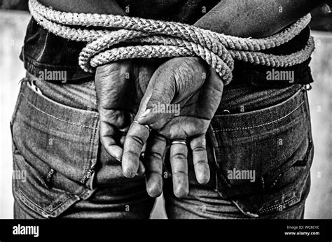 Tied Hands High Resolution Stock Photography And Images Alamy