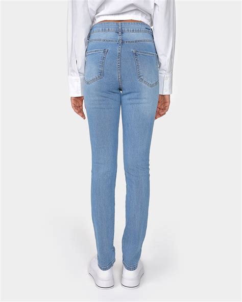 Riachuelo Cal A Jeans Feminina Skinny Cintura Alta Denim M Dio Ak