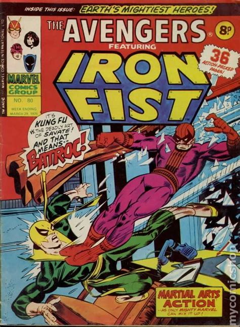 Avengers 1973 1976 Marvel Uk Comic Books