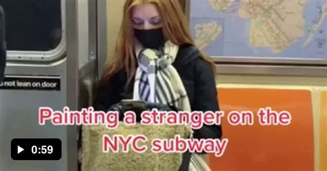 Painting A Stranger On The Train Gag