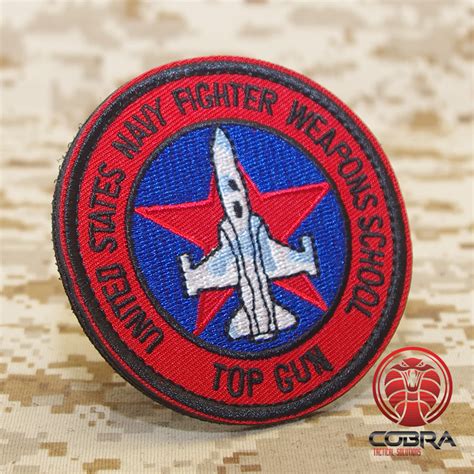 United Stats Navy Fighter Weapons School Top Gun Military Patch