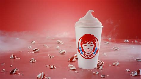 Peppermint Frosty Will Brighten The Holiday Season At Wendys