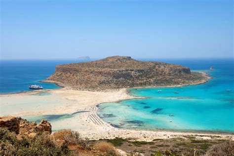 Magical Balos Lagoon In Crete Greece Stock Photo Image Of Nature
