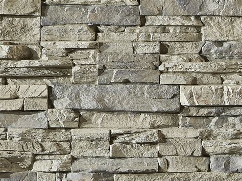Colorado Dry Stack Faux Stone Wall Sample