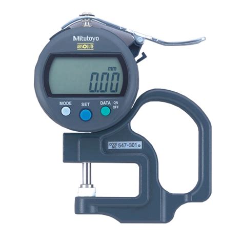 Medidor de Espesor Manual Digital 10 mm 0 01 mm Modelo estándar 547 301