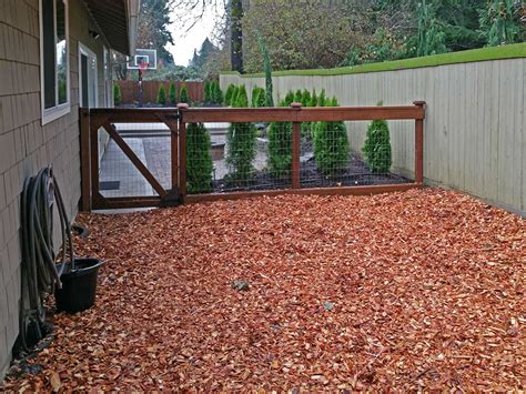 The leaves provide nitrogen to help break down the carbon in the branches. Southeast Olympia Backyard Entertainment Area & Kennel ...