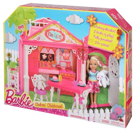 Barbie chelsea club friend madison treehouse doll 2015 mattel replacement loose. Barbie Chelsea Doll and Clubhouse Playset - Barbie ...