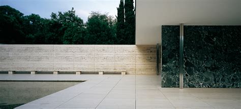 Barcelona pavilion, designed by mies van der rohe, 1929. The pavilion - Fundació Mies van der Rohe