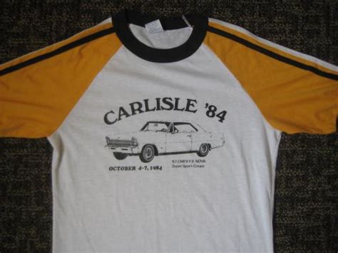 Vintage 1984 Carlisle Pa Car Show T Shirt Medium Defunkd