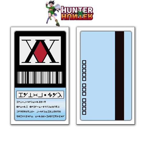 Hunter X Hunter Card Template Is Rated The Best In 052024 Beecost