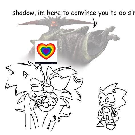 Sonic X Shadow Generations Be Like Sonic X Shadow Sonadow Know