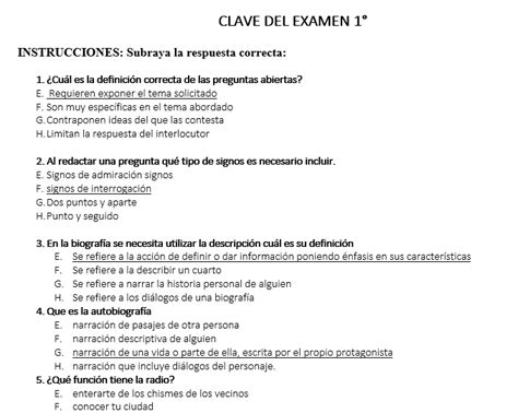 Exámenes De Diagnostico Español 1° 2° Y 3° De Secundaria