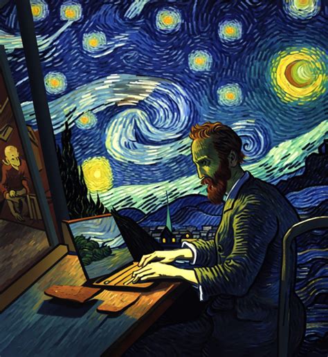 Ai Ways Of Seeing Vincent Creates The Starry Night By David R Smith