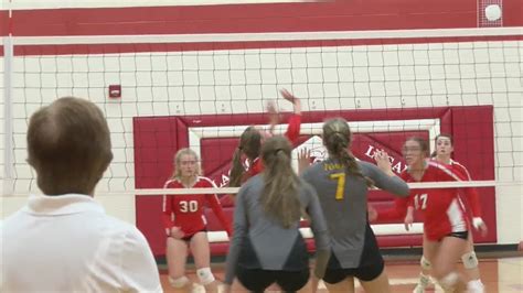 Logan And Tomah Meet Up In Late Season Volleyball Action Youtube