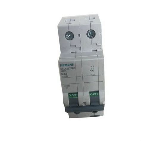 32a Double Pole Siemens Mild Steel Mcb Circuit At Rs 408piece In