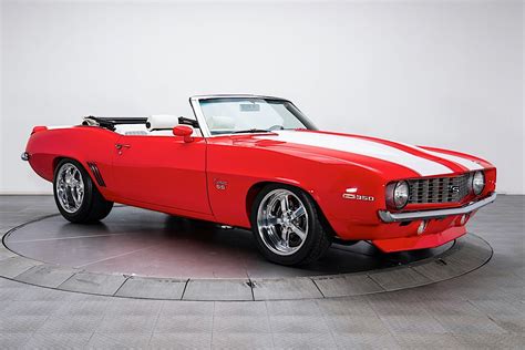 Viper Red 1969 Chevy Camaro Ss Packing 400 Hp Ls1 Is The Sweet Treat Of