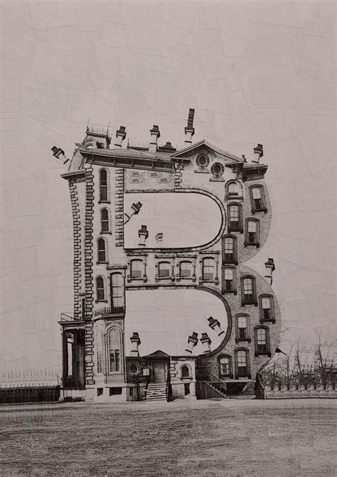 Typography Collages Transform Letters Into Buildings Creative Bloq