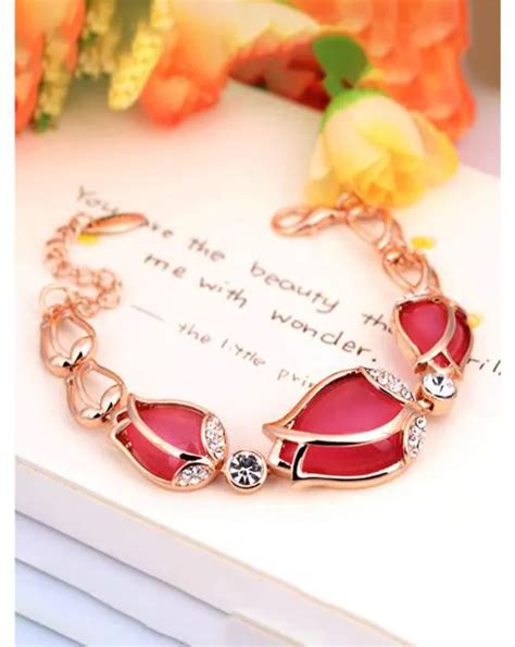 Buy YouBella Jewellery For Women Celebrity Inspired Rose Gold Plated