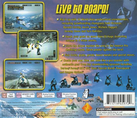 Cool Boarders 2001 Images Launchbox Games Database