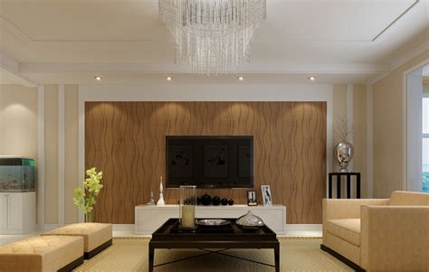 Beautiful Wooden Wall Panels For A Warm Look Of The Living Room Top