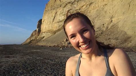 Lilliana Runs At Blacks Beach Youtube