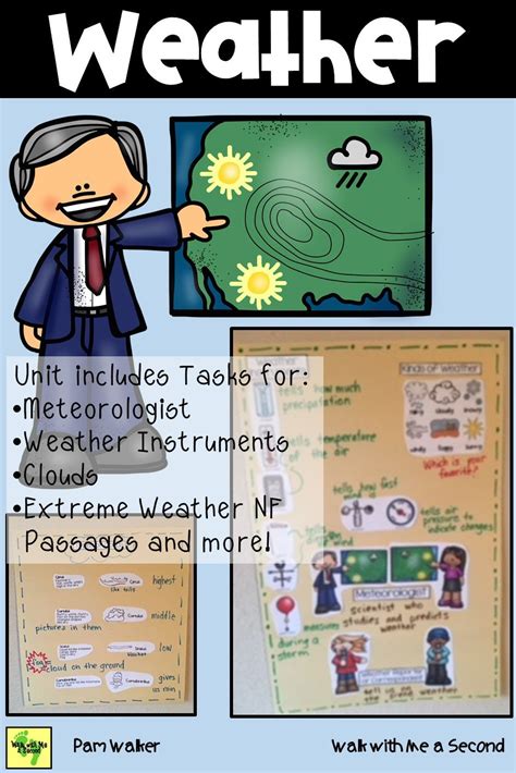 A Weather Study For Primary Students Primary Students Weather Unit