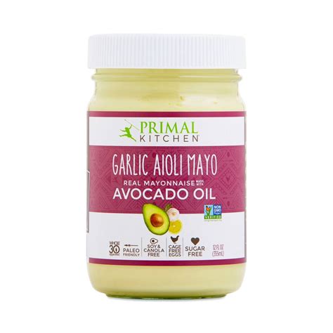 Enjoy big savings and have these healthy essentials delivered to your door! Primal Kitchen Garlic Aioli Mayo - Thrive Market