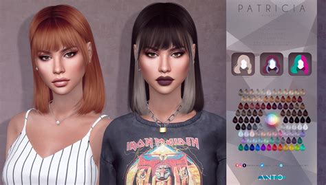 Antosims P A T R I C I A Hairstyle D O W N L O A Emily Cc Finds