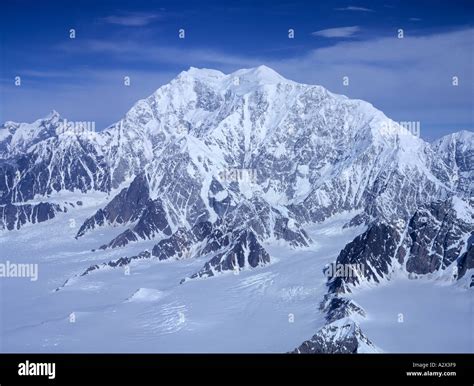 Mount Logan Kluane National Park Yukon Canada Stock Photo Alamy