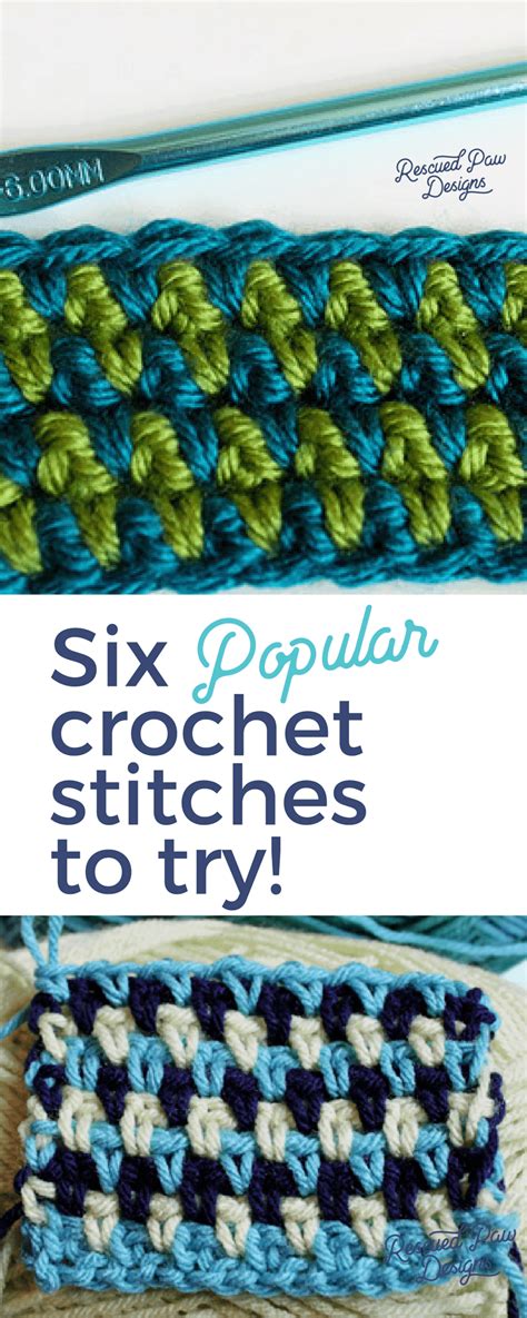 6 Easy Crochet Stitches To Learn Today Different Stitches For Crochet