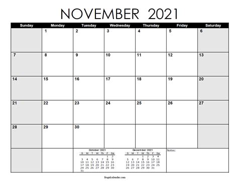 Calendar 2021 Nov Dec Calendar Printables Free Templates