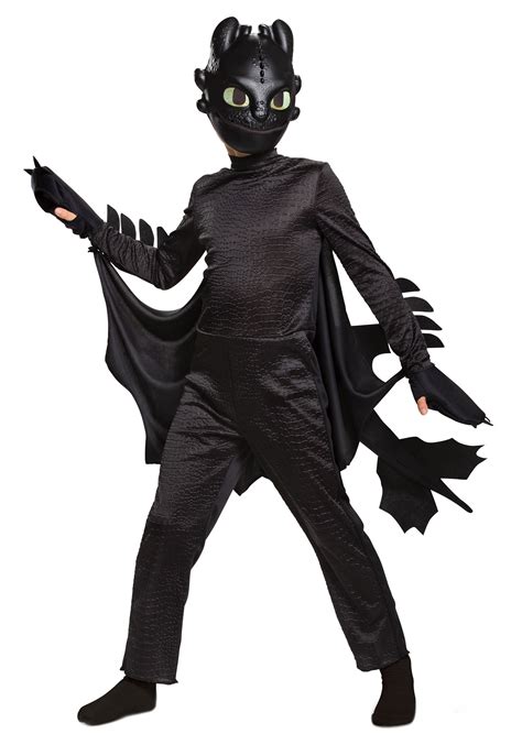 Deluxe How To Train Your Dragon Child Toothless Costume Ec