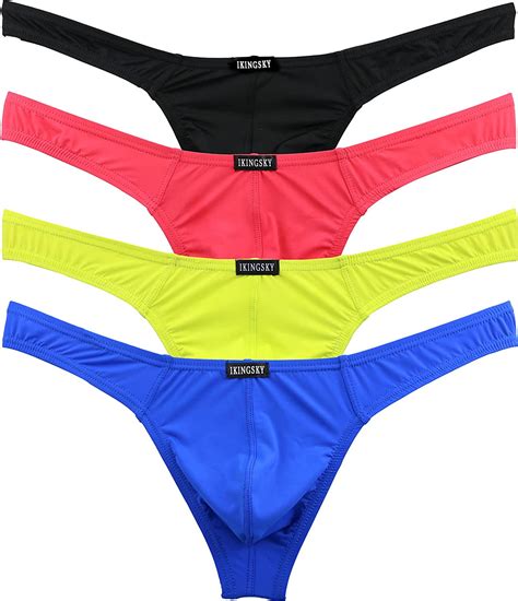 IKingsky Men S Comfortable G String Sexy Low Rise Thong Underwear