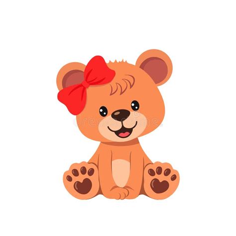 Bear Bow Cute Teddy Stock Illustrations 2991 Bear Bow Cute Teddy