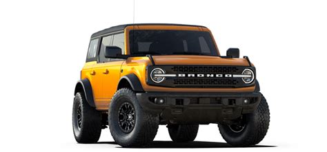 2022 Ford Bronco Advanced 4x4 Wildtrak 4 Door 4wd Suv Colorsoptionsbuild