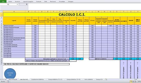 Il programma microsoft excel è uno strumento di lavoro molto potente per creare fogli elettronici utili a effettuare calcoli, costruire tabelle, grafici e molto altro a conoscere l'interfaccia dell'elaboratore di calcolo excel; programma excel calcolo ici e f24 - Programmi Access ed Excel