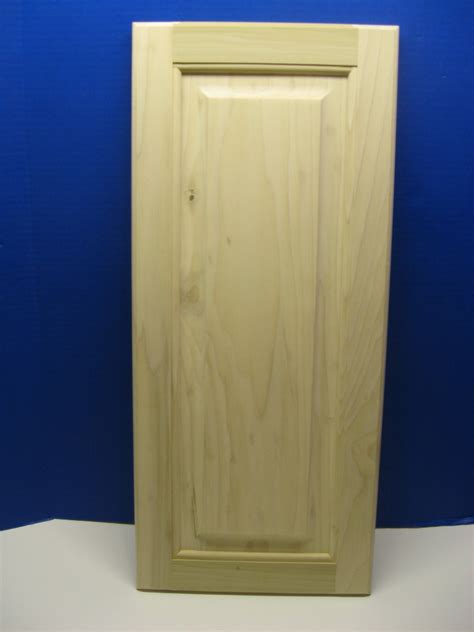 Unfinished Poplar Raised Panel Cabinet Door Plus Custom Etsy