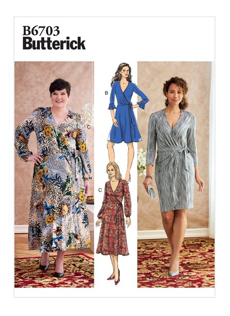 Butterick Pattern Misses Women S Dress Sizes 8 10 12 14 16