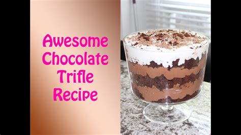 Chocolate Trifle Recipe With Heath Bar