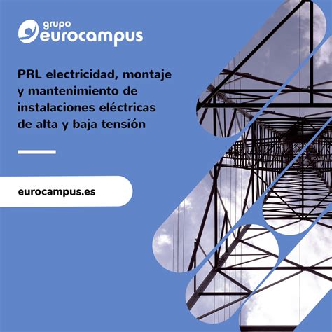 Prl Electricidad Montaje Y Mantenimiento De Instalaciones Eléctricas