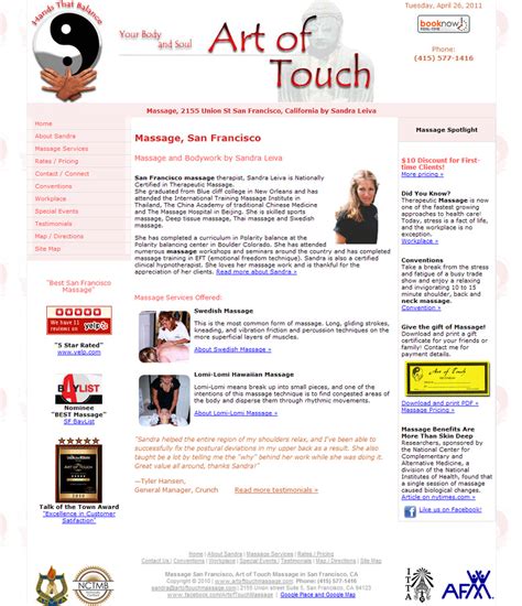 Art Of Touch Massage Mitch Ferris Seo Specialist