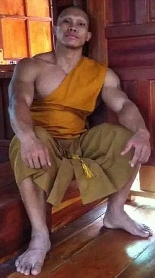 Photographs Of Buff Buddhist Go Viral In Thailand Daily Mail Online